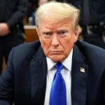 A Donald Trump, expresidente de Estados Unidos, lo declararon culpable de 34 cargos de falsificación de registros comerciales.
