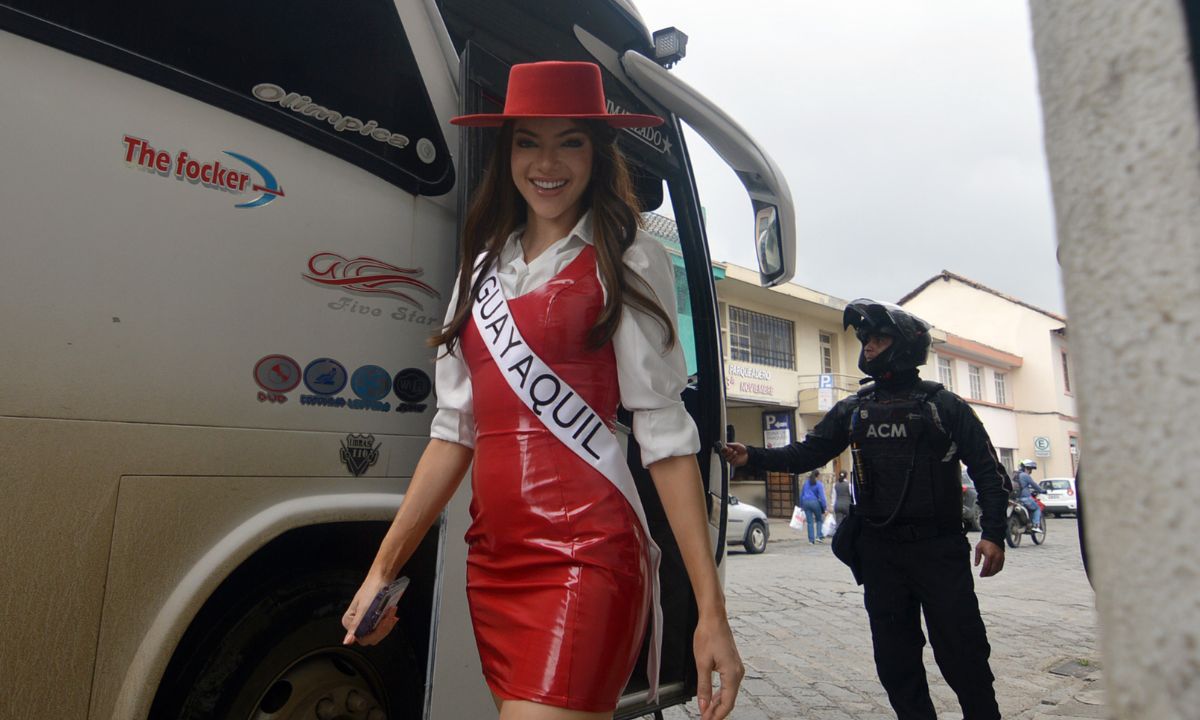 Amara Topic - candidata al Miss Universo Ecuador.