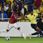Kevin Rodríguez jugador de Ecuador. En la convocatoria para Copa América