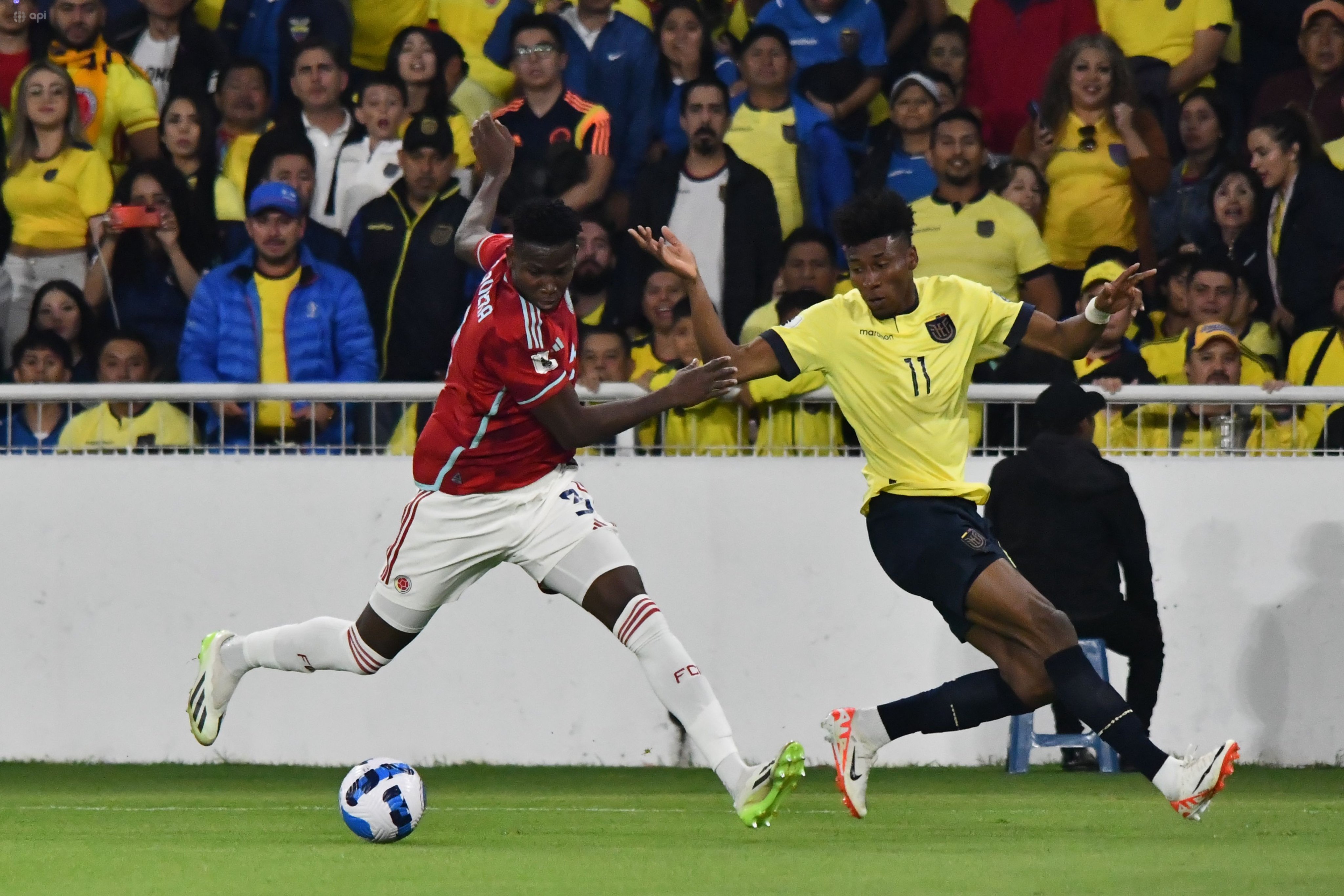 Kevin Rodríguez jugador de Ecuador. En la convocatoria para Copa América