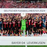El Bayer Leverkusen logró meterse en la historia del fútbol mundial y consiguió la inmortalidad en la Bundesliga, donde se coronó campeón.