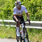 El ciclista ecuatoriano Jonathan Narváez llegó quinto en la sexta etapa del Giro de Italia, disputada este jueves 9 de mayo de 2024.
