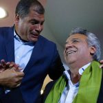 El expresidente Lenín Moreno volvió a acusar a su examigo y también expresidente de Ecuador, Rafael Correa, de planear actos en su contra.