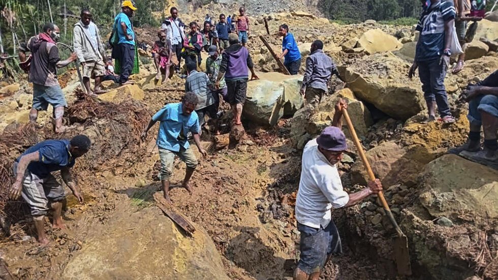 Más de 600 muertos por deslizamiento de tierra en Papúa Nueva Guinea