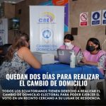 Hasta este sábado 11  de mayo se puede realizar el trámite de cambio de domicilio electoral, con miras a las elecciones de 2025.