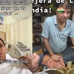 Influencer casi muere por comer en la India