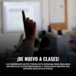 Más de 2 millones de estudiantes retornan a clases este 6 de mayo