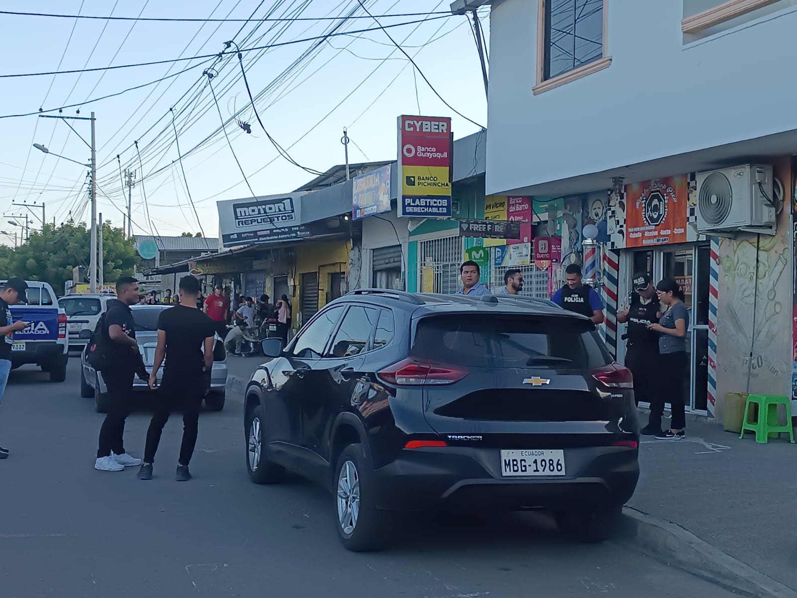 dos muertes violentas en Manta