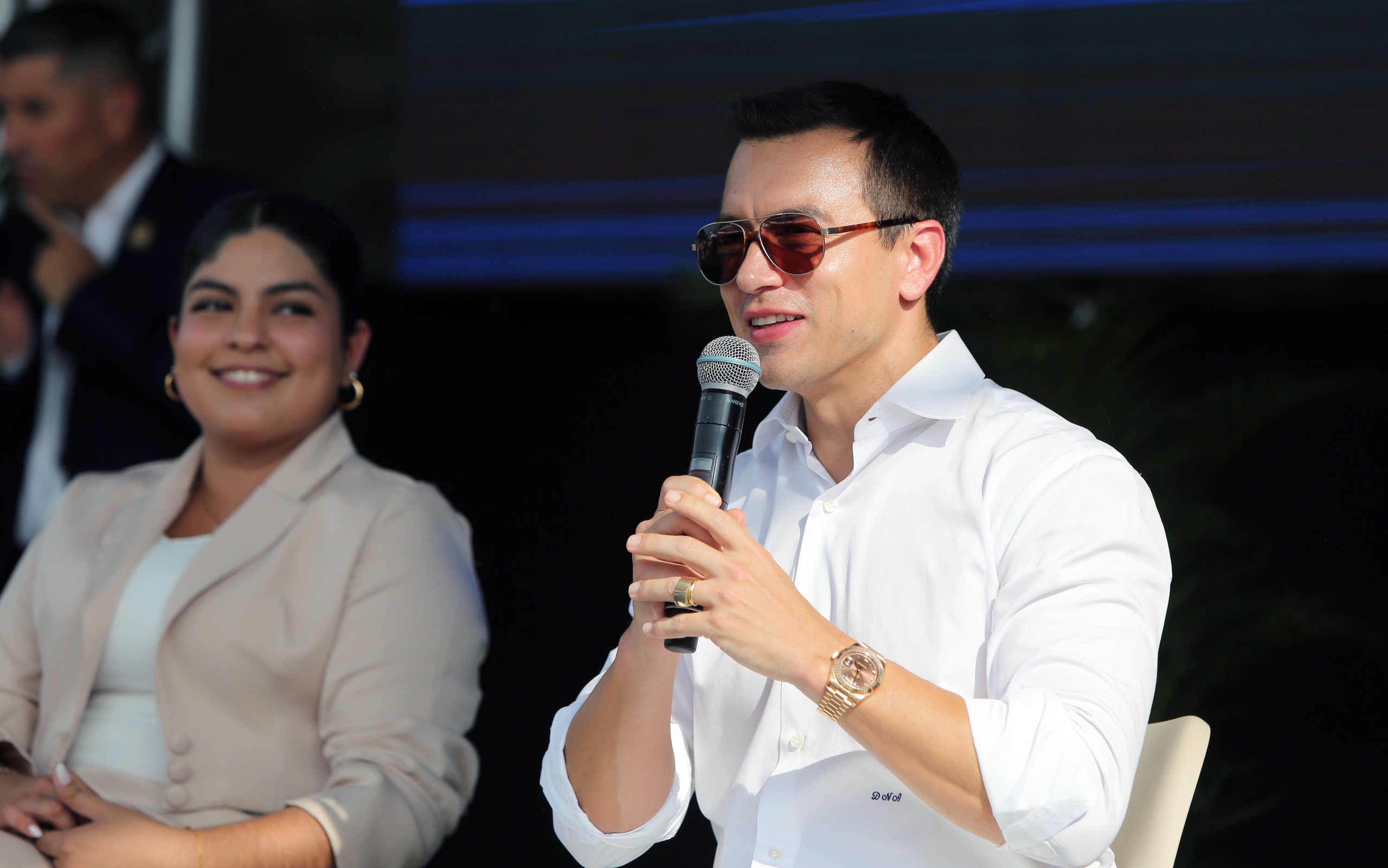 Daniel Noboa cuenta con movimiento de cara a reelección