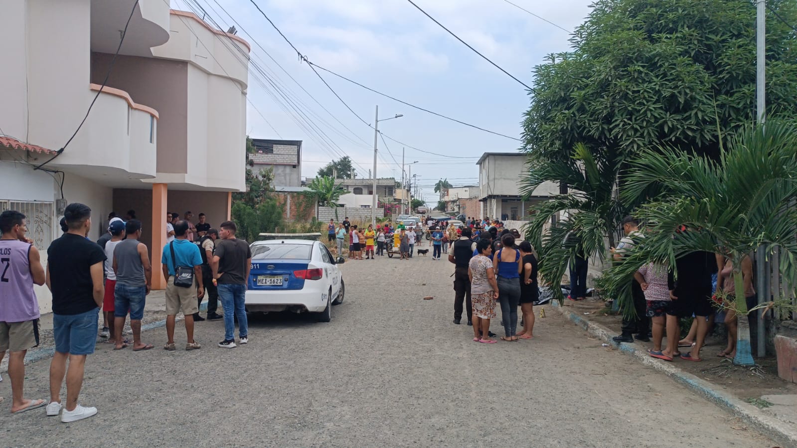 crimen en el barrio María Auxiliadora Manta
