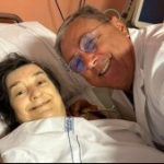 Mujer de 63 años tuvo a su primer hijo.