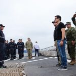 A Manta, en la provincia de Manabí, llegó la mañana de este  sábado 8 de junio del 2024 el Presidente Daniel Noboa Azin.