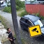 Cámara capta el crimen de un agente de la Policía.