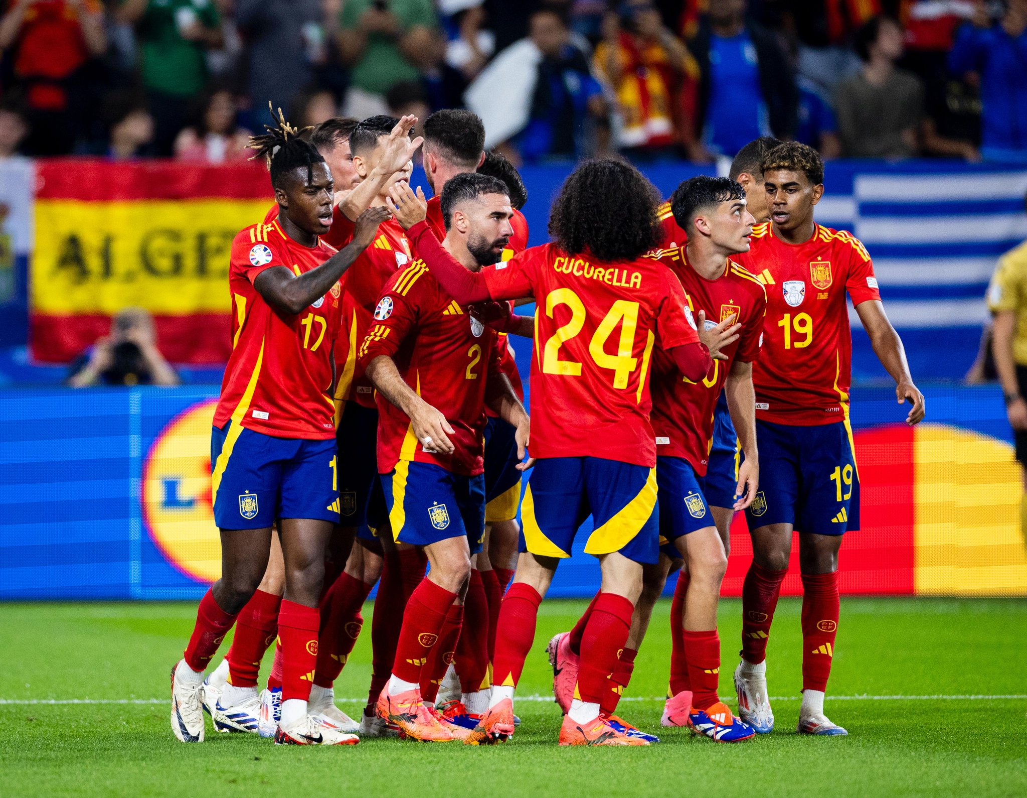 España venció a Italia