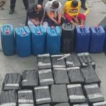 Lancha con droga en Manta