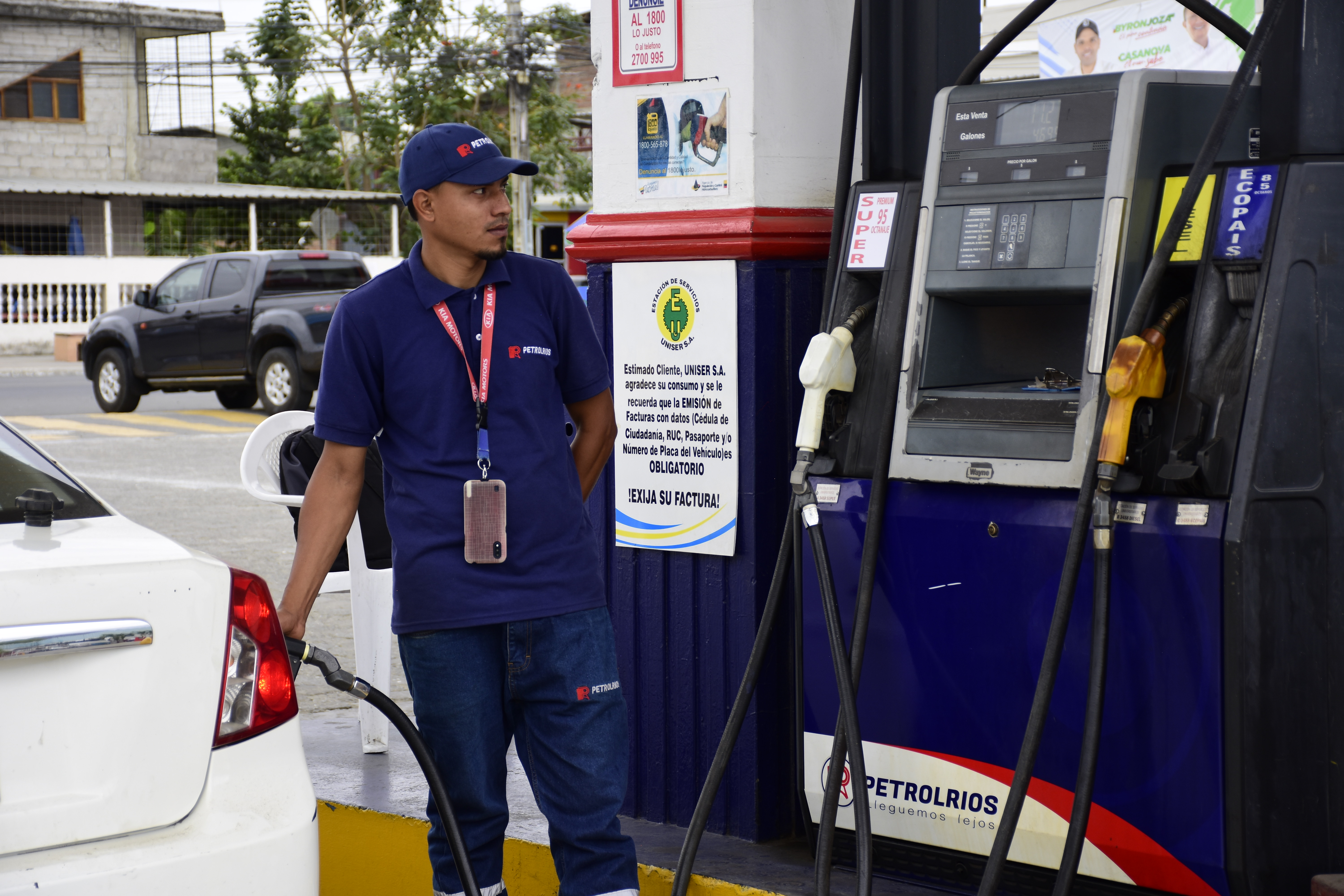 Precio de las gasolinas en Ecuador