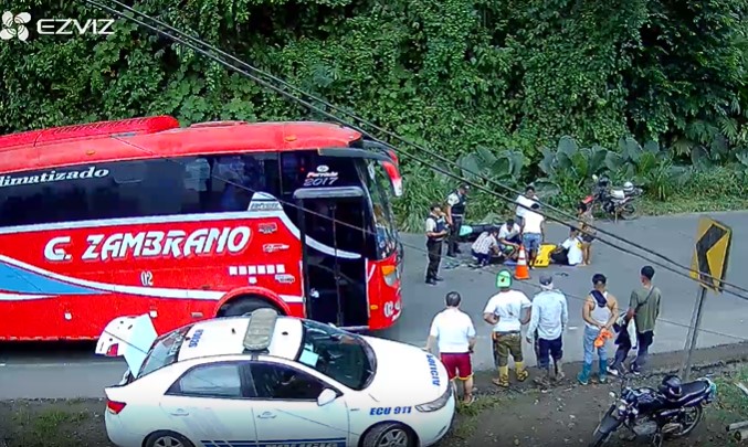 bus chofer atropelló