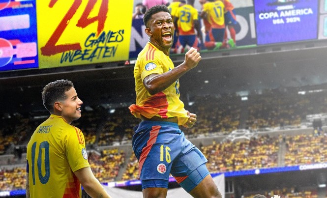 Colombia venció a Paraguay 2-1 en Copa América