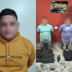 Detenidos en Portoviejo por porte de armas y tenencia de drogas