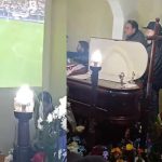 Transmiten partido de Copa América durante un funeral