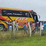 Tras ser fuertemente embestidos por un bus de transporte interprovincial, cuatro miembros de una misma familia fallecieron.