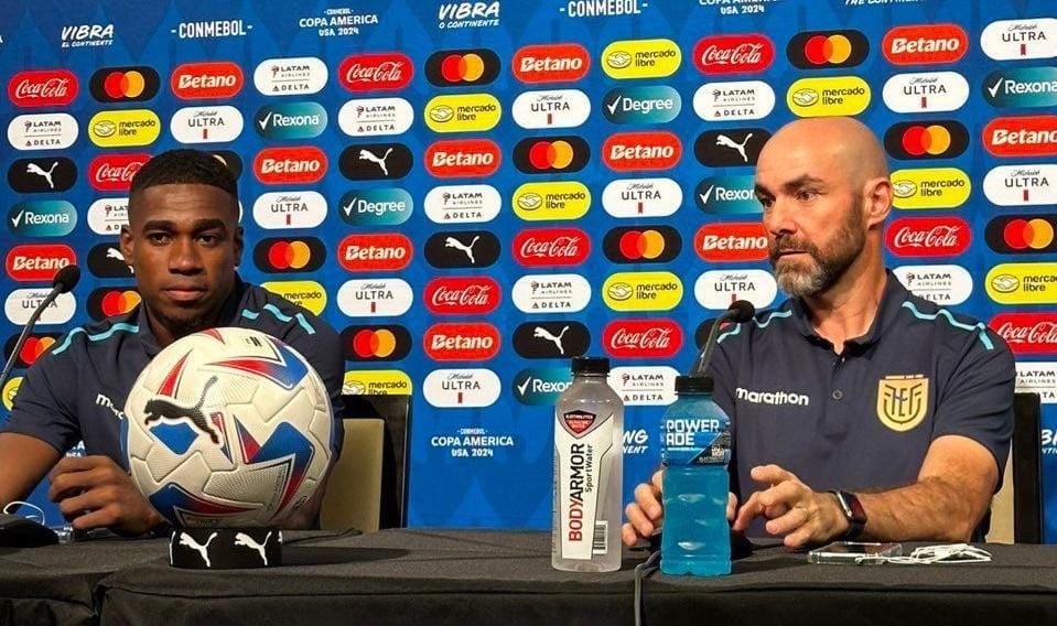 Rueda de prensa partido Ecuador vs. Venezuela