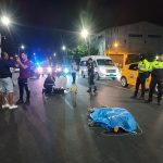 hombre muere atropellado en Manta