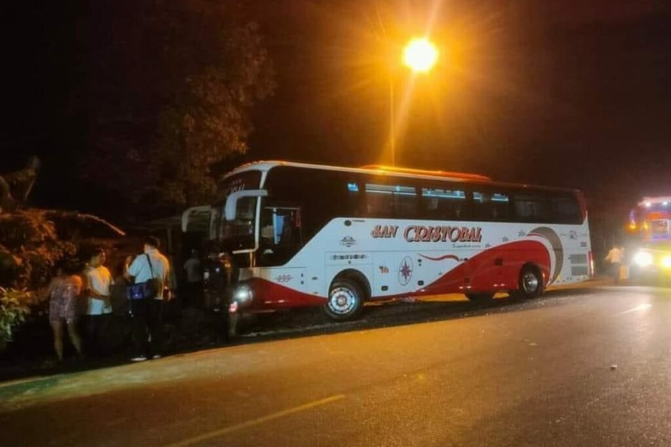 matanza entro de un bus interprovincial