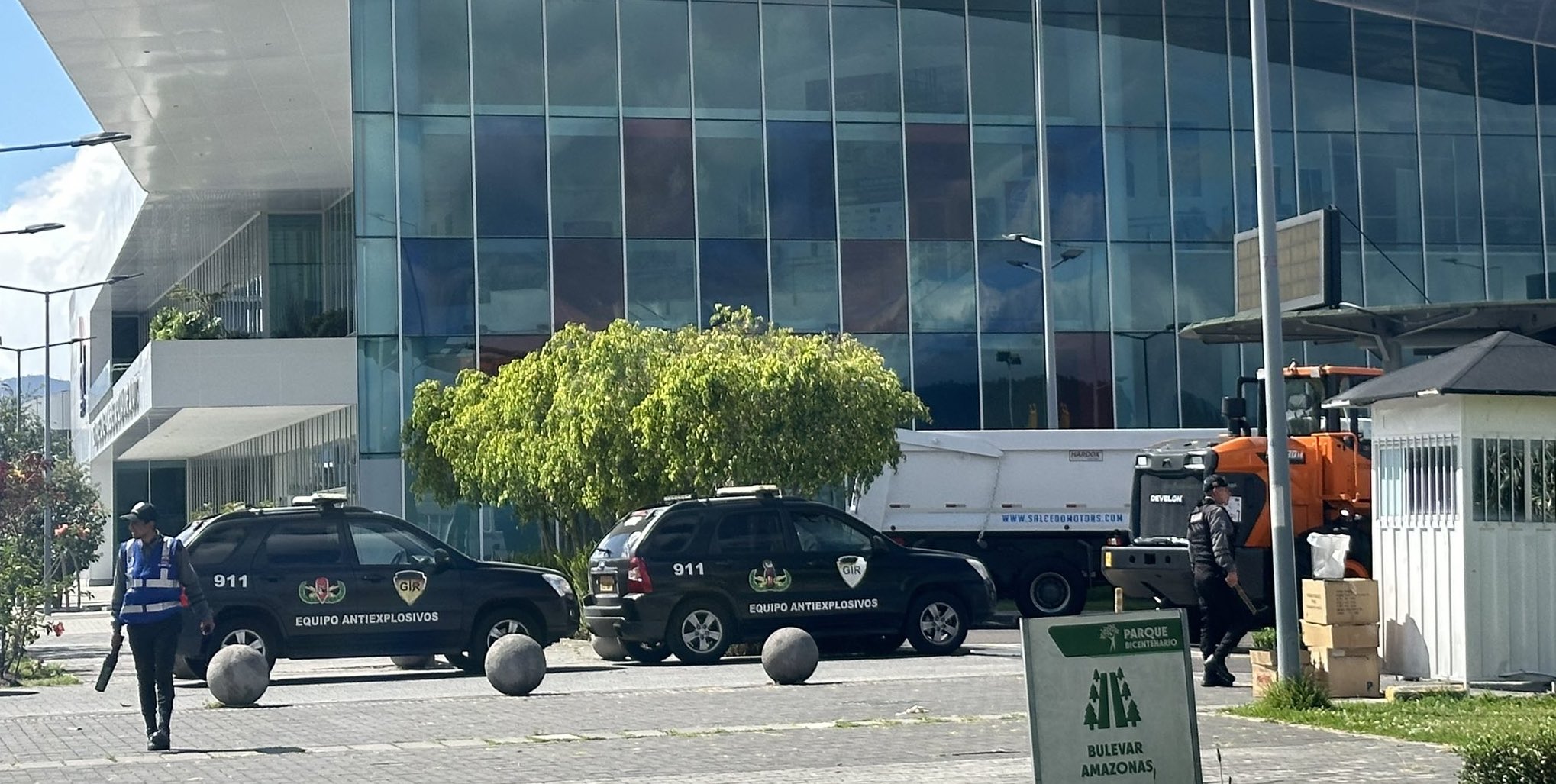 Amenaza de bomba en el Parque Bicentenario de Quito causó miedo