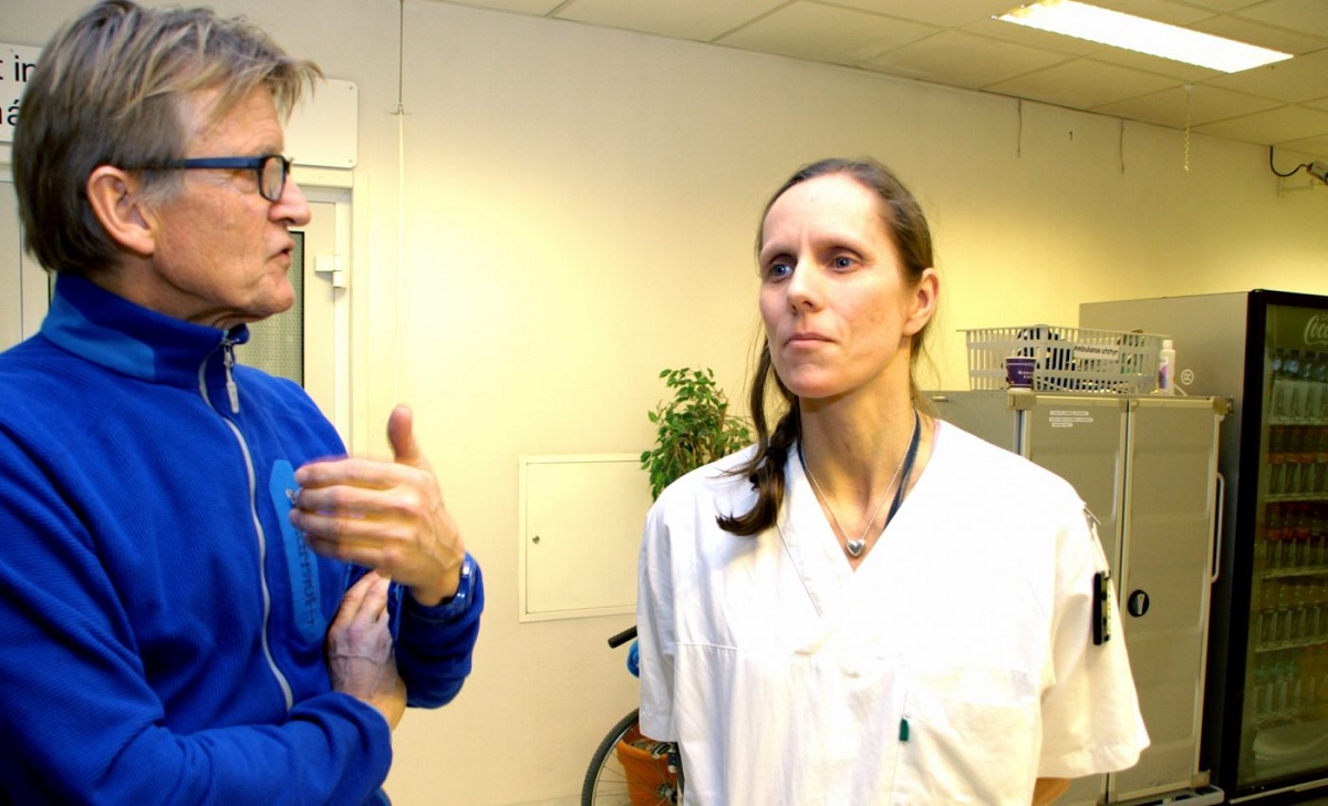 Anna Bågenholm estuvo clínicamente muerta durante más de una hora tras caer, por accidente, a un río congelado.