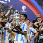 Argentina celebra al ritmo de Pitbull su título de Copa América