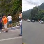 Camión de cervezas cae a un abismo en Portoviejo