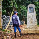 Cerca de cinco kilómetros de pasos irregulares fueron bloqueados por las autoridades de Panamá, en la selva del Darién.