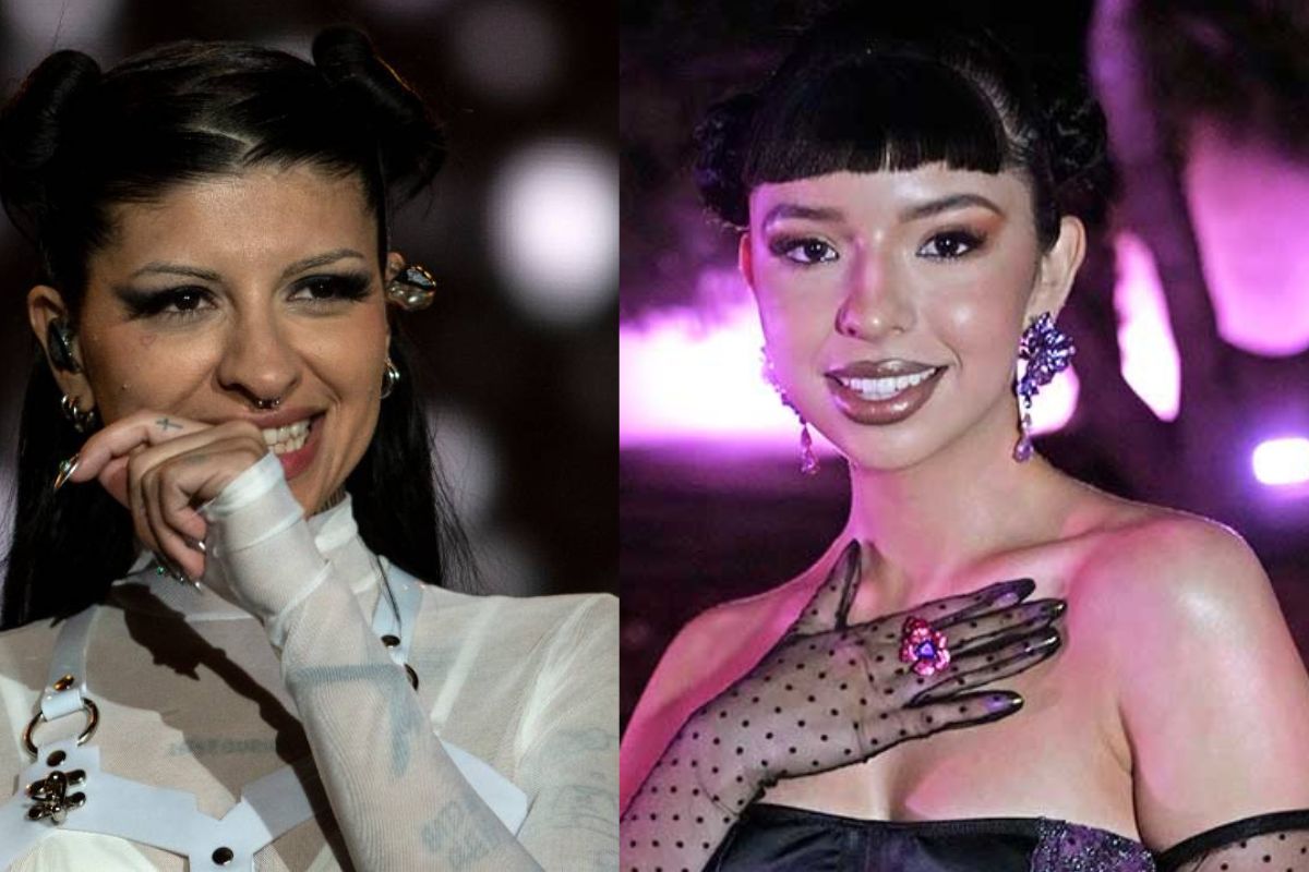 Circulan fotos de Ángela Aguilar con peinado parecido al de Cazzu