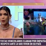 Conny Garcés llora en vivo en los Hackers del Espectáculo.
