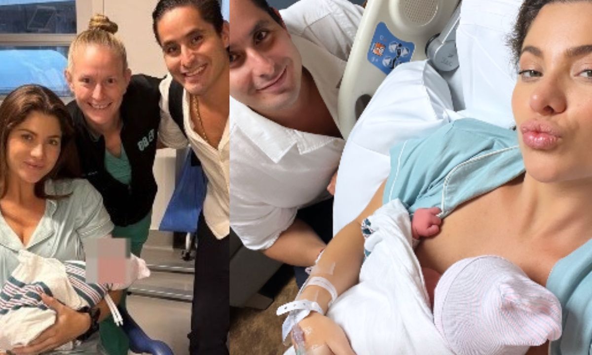 Constanza Báez trae al mundo a su segundo hijo