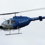 Helicóptero sobrevuela en Quevedo, Los Ríos