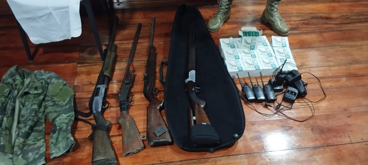 Junín: incautan armas de "célula terrorista" de 'Los Choneros'