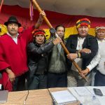 Leonidas Iza será el candidato presidencial de la Confederación de Nacionalidades Indígenas del Ecuador (Conaie).