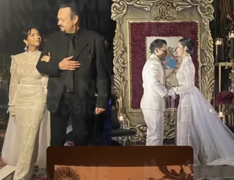 Los artistas Ángela Aguilar y Christian Nodal contrajeron matrimonio en una ceremonia privada y muy secreta.