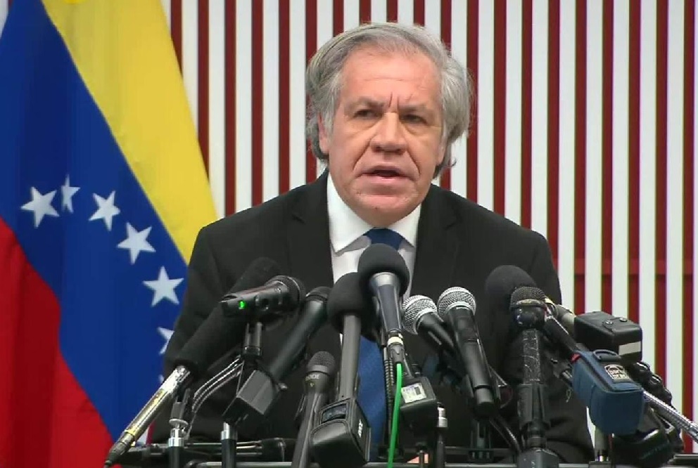 Luis Almagrado, secretario general de la Organización de Estados Americanos (OEA), pidió a Nicolás Maduro,