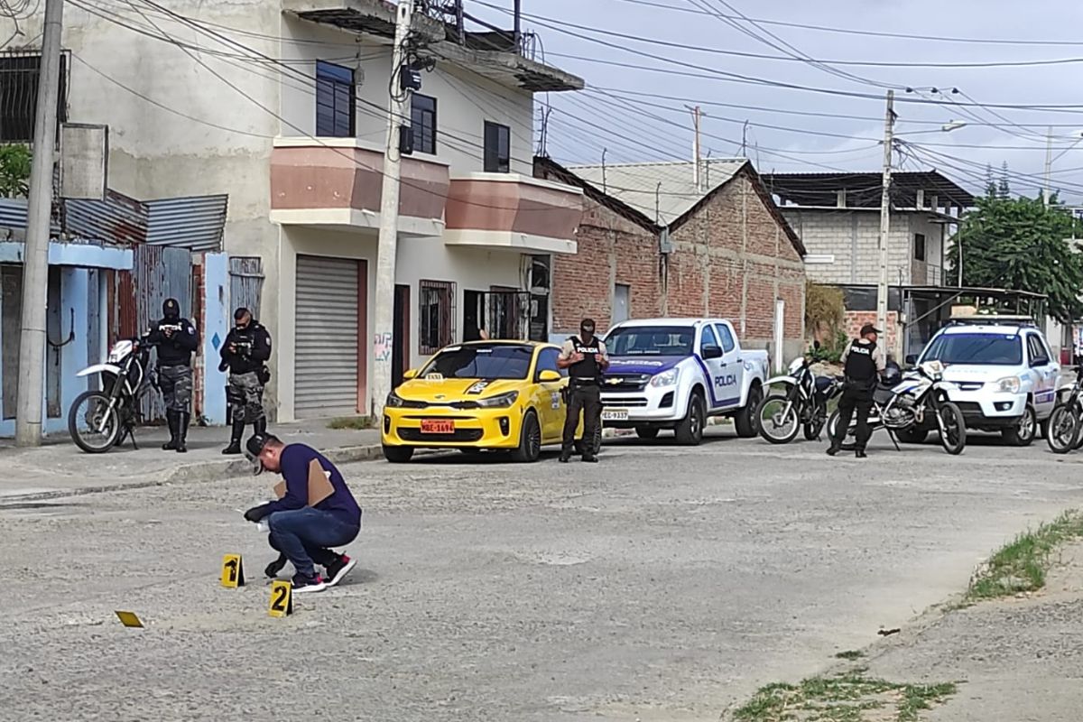 Balacera causa alarma en un barrio de Manta, Manabí