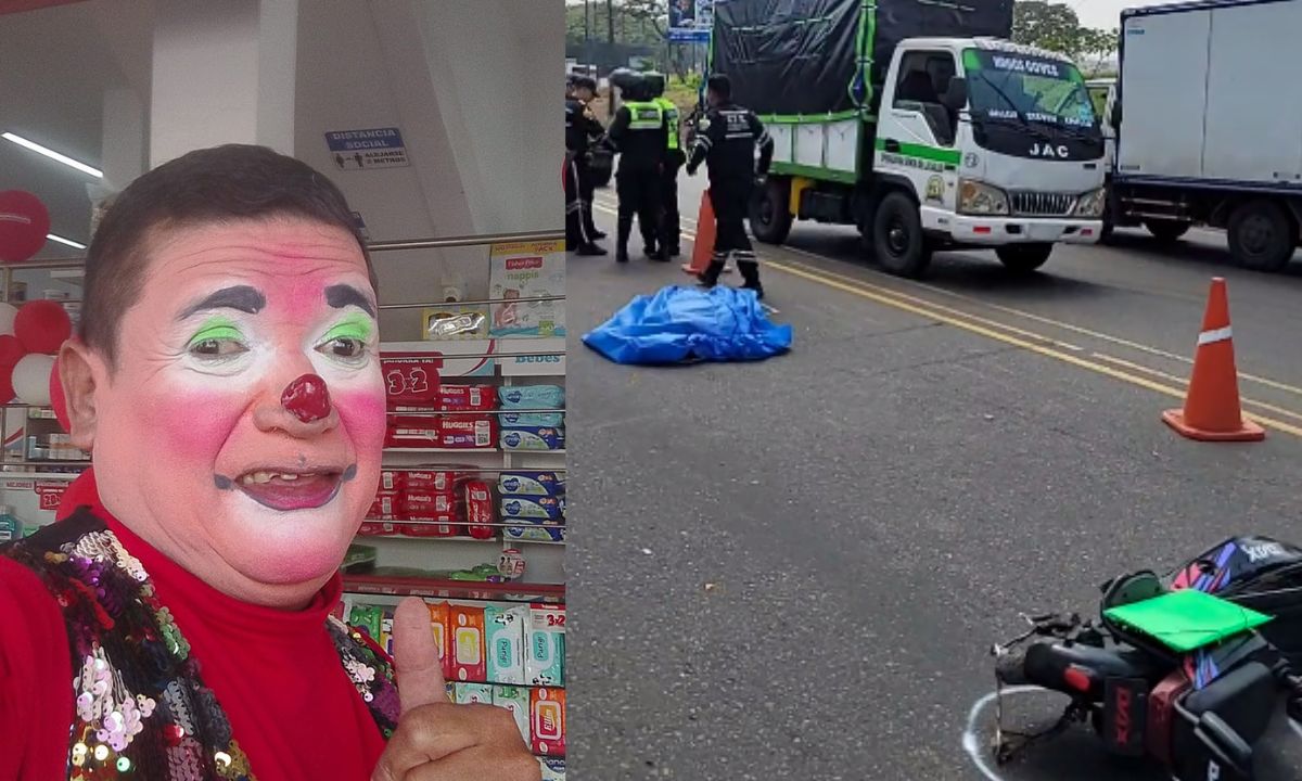 Payasito 'Sukarita' muere durante accidente en Babahoyo