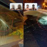 Pedernales: militares recibidos a piedras en un control