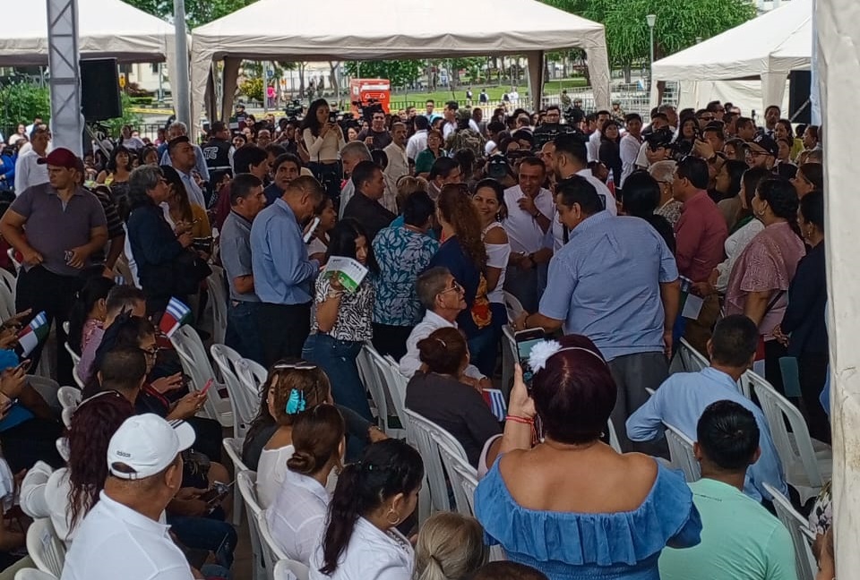 presidente Daniel Noboa en Portoviejo