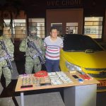 Taxista con droga fue sorprendido por militares, en Chone