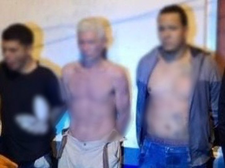 'Viejo', 'Jamil' y 'Guayaco', miembros de 'Los Choneros', detenidos en Los Ríos