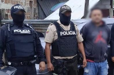 'Comandante Danilo', considerado de valor intermedio de 'Los Choneros', detenido en Portoviejo