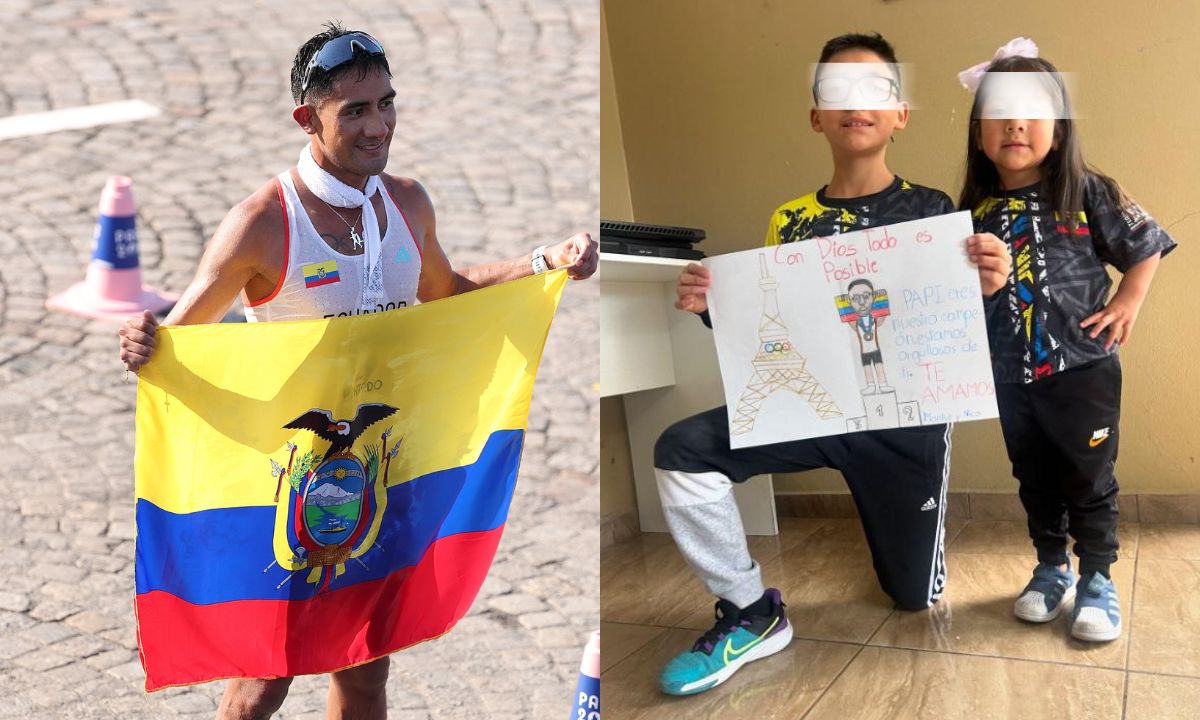 Daniel Pintado dedica su victoria en París 2024 a sus hijos.