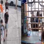 Dueño de ferretería recibe a bala a tres delincuentes.